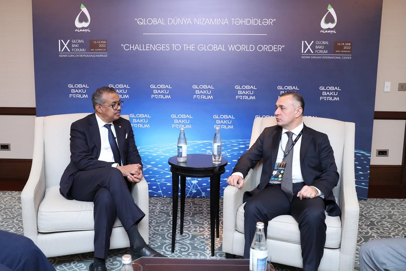 Azerbaijani Minister of Health meets with WHO Director-General