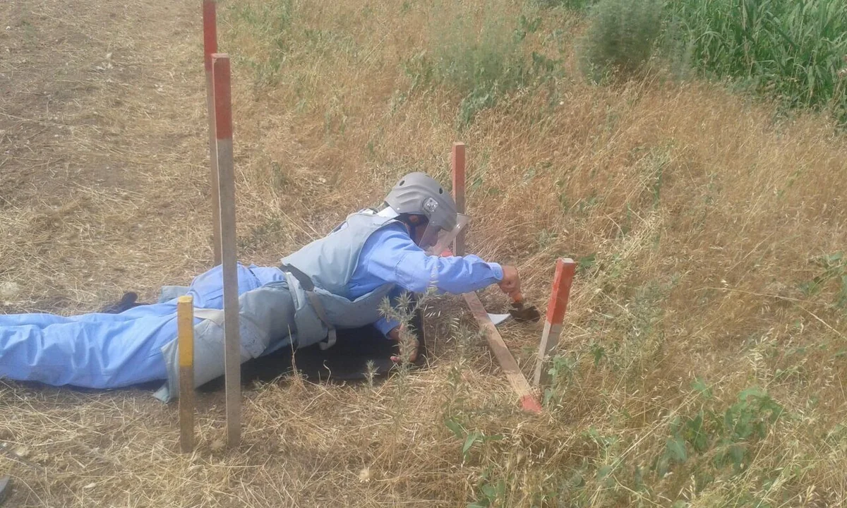 Cocuq Mərcanlıda tank əleyhinə mina və partlamamış hərbi sursat aşkar edilib