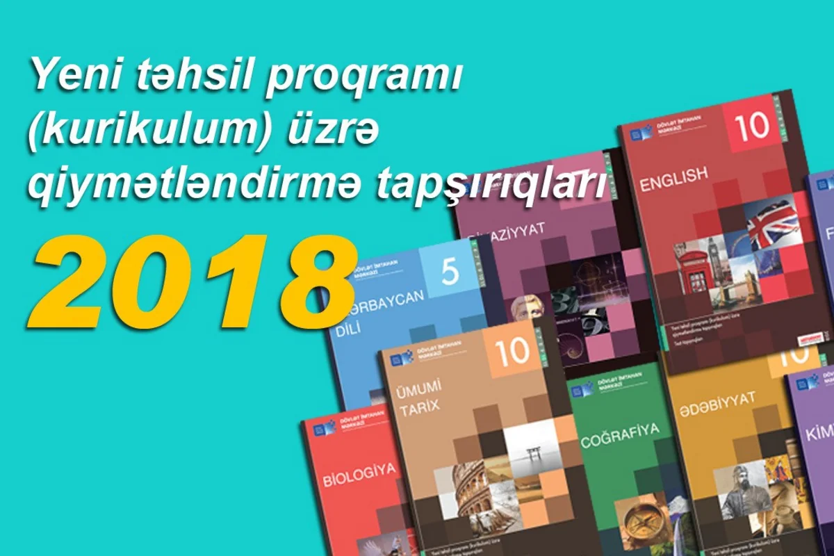 DİM “Yeni təhsil proqramı üzrə qiymətləndirmə tapşırıqları” adlı vəsaitlər nəşr edib