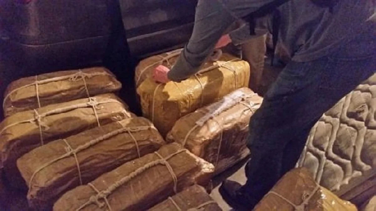 Mexiko hava limanında 100 kiloqram kokain aşkar edilib