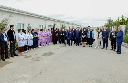 Qobustan Regional Xəstəxanasının açılışı olub