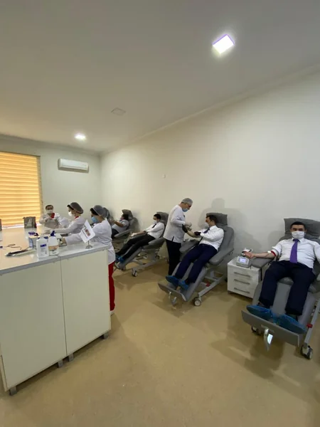 BŞİH əməkdaşları qanvermə aksiyasına qoşuldu