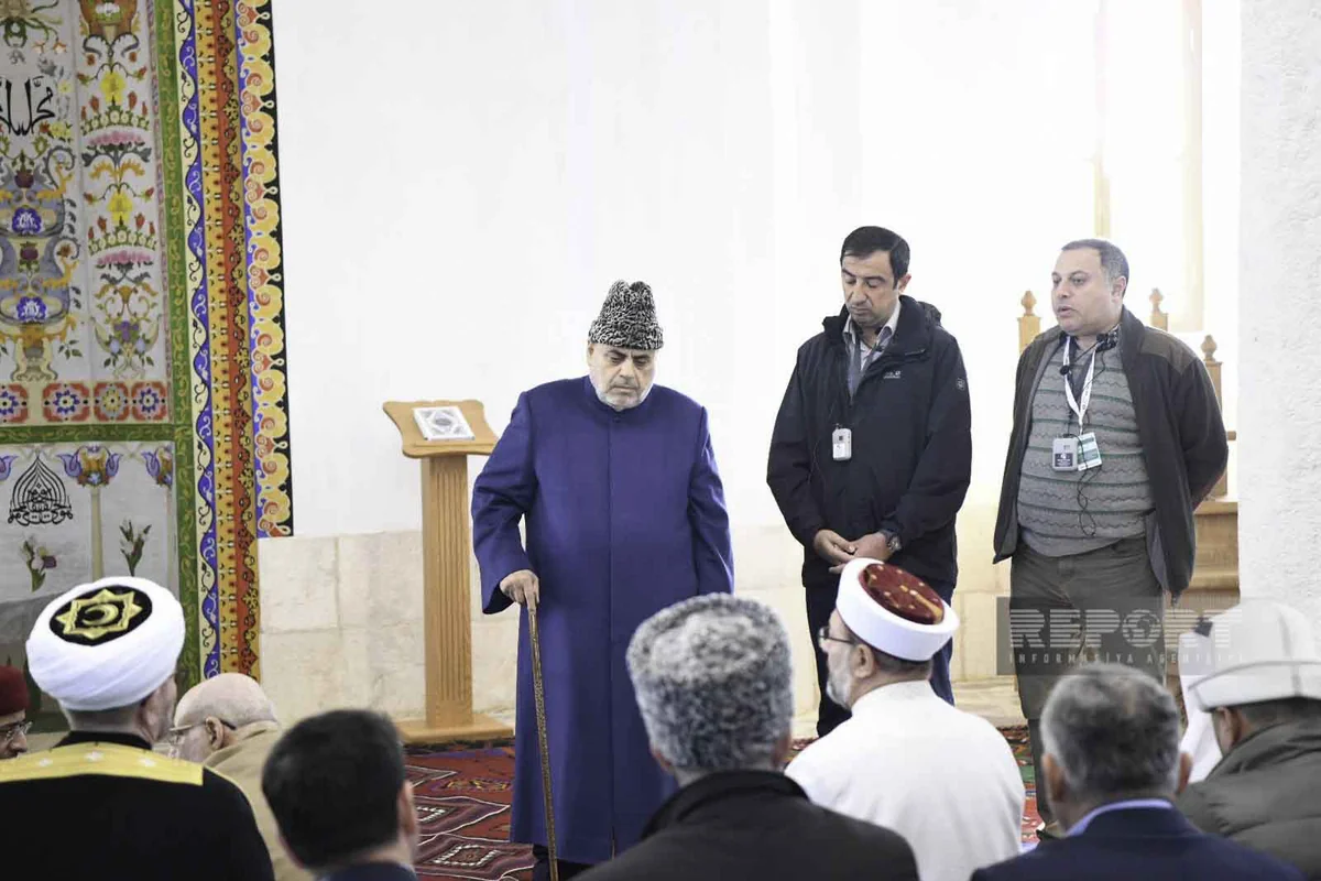 Allahşükür Paşazadə Ağdamdan dünya dini liderlərinə çağırış edib