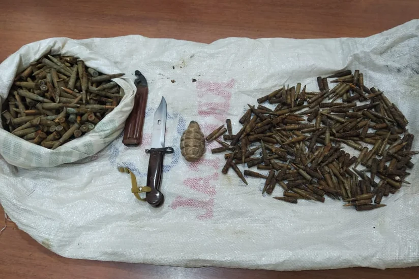 Qusarda əl qumbarası aşkarlanıb