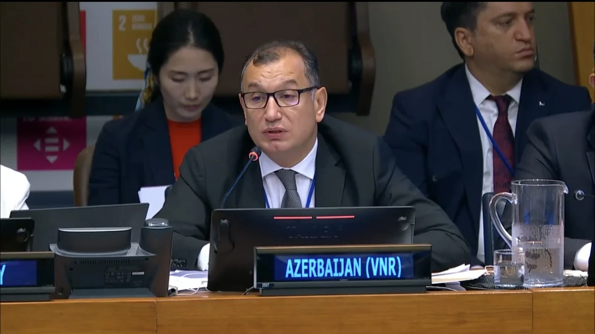 Azerbaijan presents fourth Voluntary National Review on SDGs to United Nations