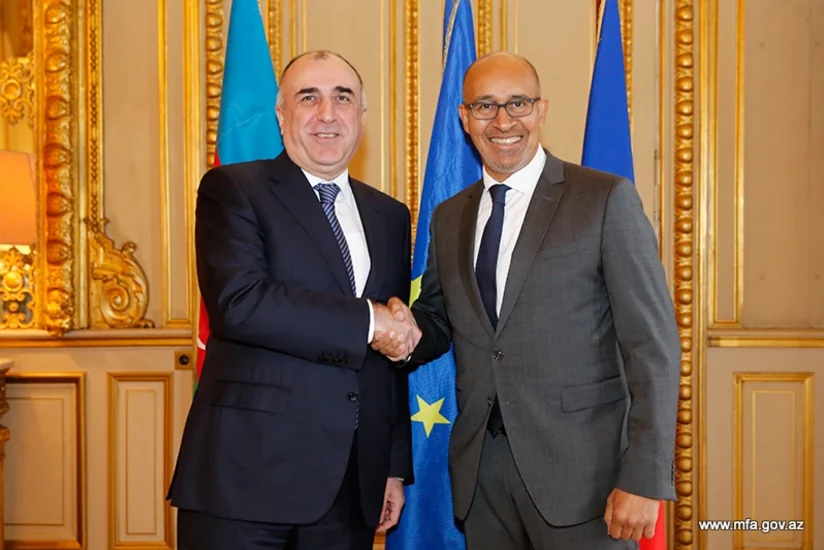 Elmar Məmmədyarov Fransanın Avropa məsələləri üzrə dövlət katibi ilə görüşüb
