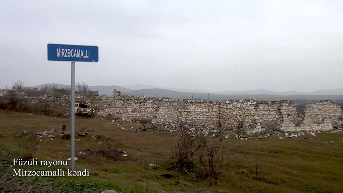Footage from Mirzajamalli village of Fuzuli