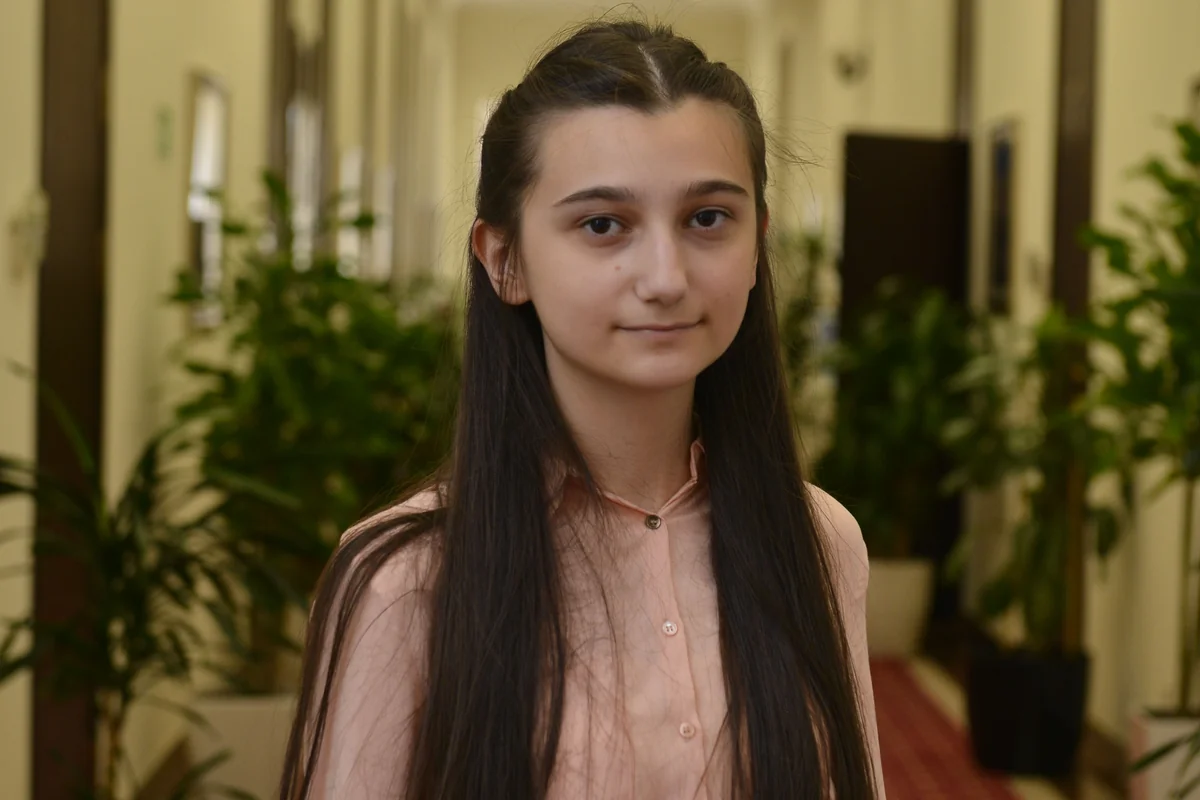 Asra Bayramova who earned 700 points: My choice is to study Information Security Engineering at BHOS