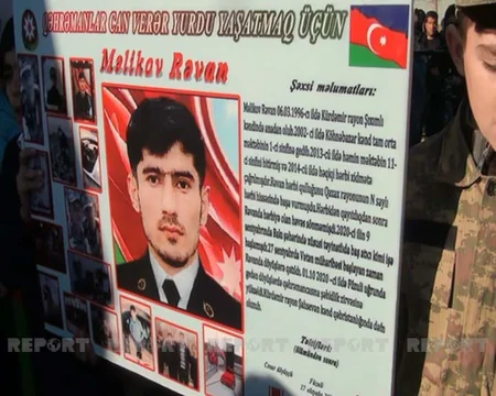 Vətən müharibəsi şəhidinin adına tikilən bulağın açılışı olub