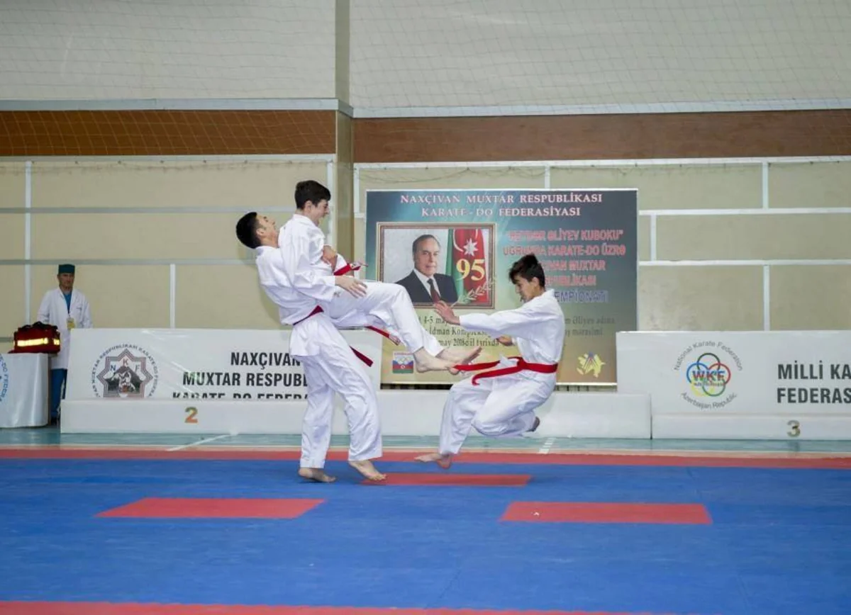 Naxçıvanda karate üzrə Heydər Əliyev Kuboku uğrunda açıq turnir keçirilib
