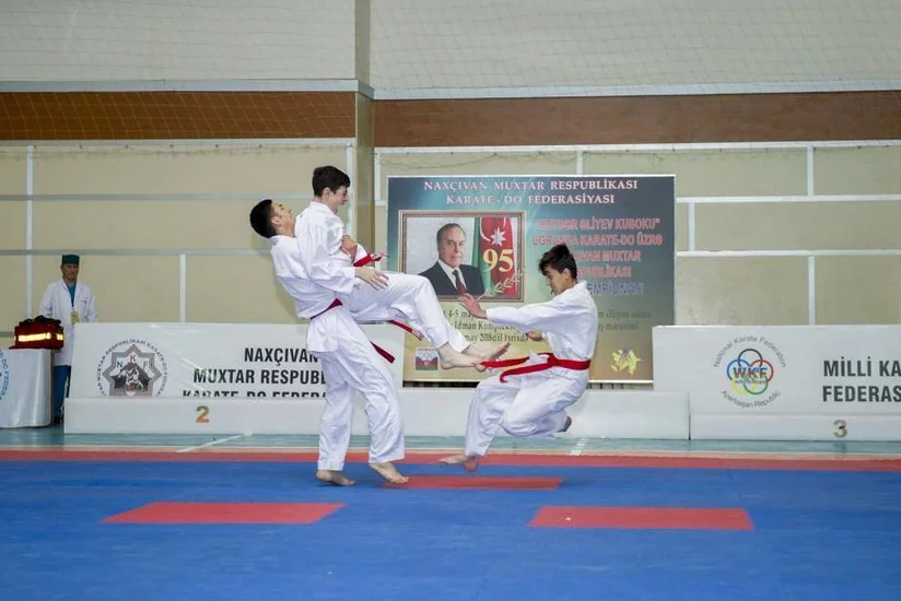 Naxçıvanda karate üzrə Heydər Əliyev Kuboku uğrunda açıq turnir keçirilib