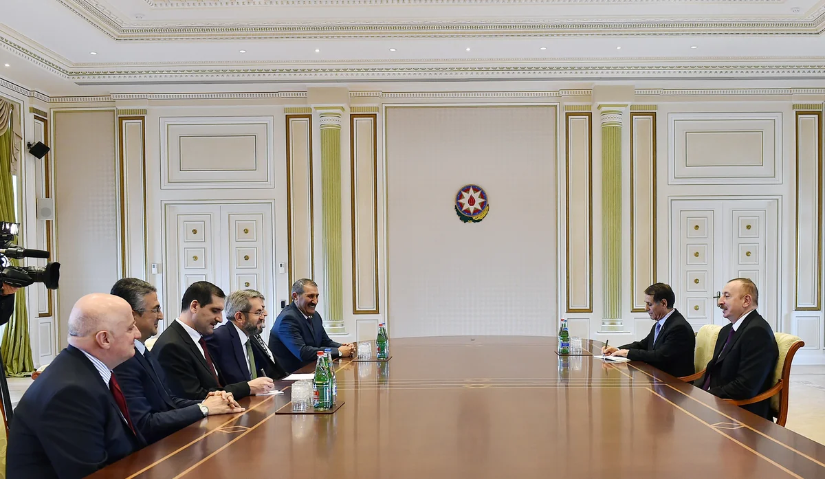 Президент Ильхам Алиев принял руководителя Турецко-азербайджанской межпарламентской группы дружбы