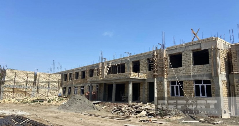 Cəlilabadda iki məktəb üçün yeni bina tikilir 