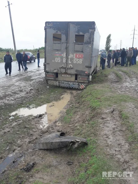 Bərdədə yol qəzası olub, bir nəfər ölüb - YENİLƏNİB - FOTO