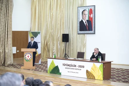 Oğuzda “Tütünçülük-2020: qarşıda duran vəzifələr” mövzusunda respublika müşavirəsi keçirilib