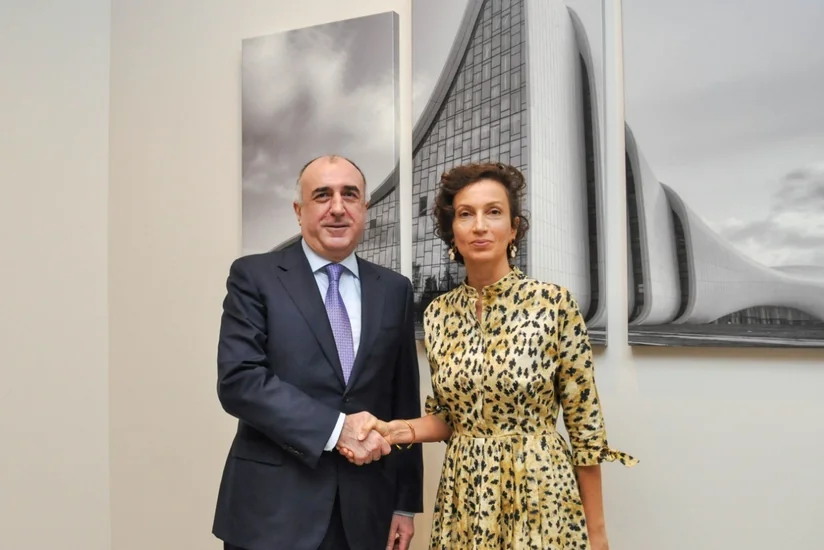 Foreign Minister Elmar Mammadyarov met with Director-General of UNESCO Audrey Azoulay