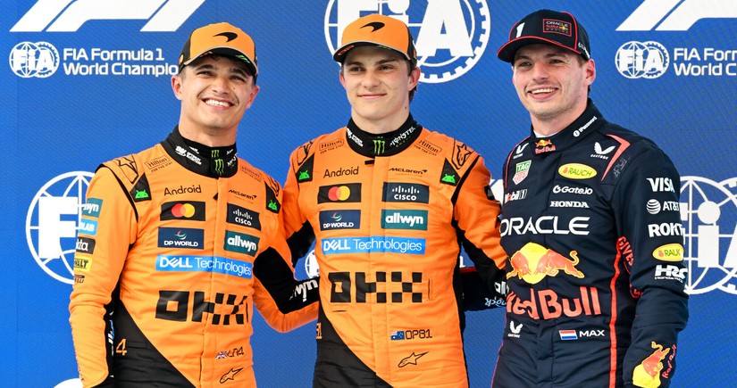 Piastri Formula 1 üzrə İspaniya Qran-prisinin seçmə mərhələsinin qalibi olub
