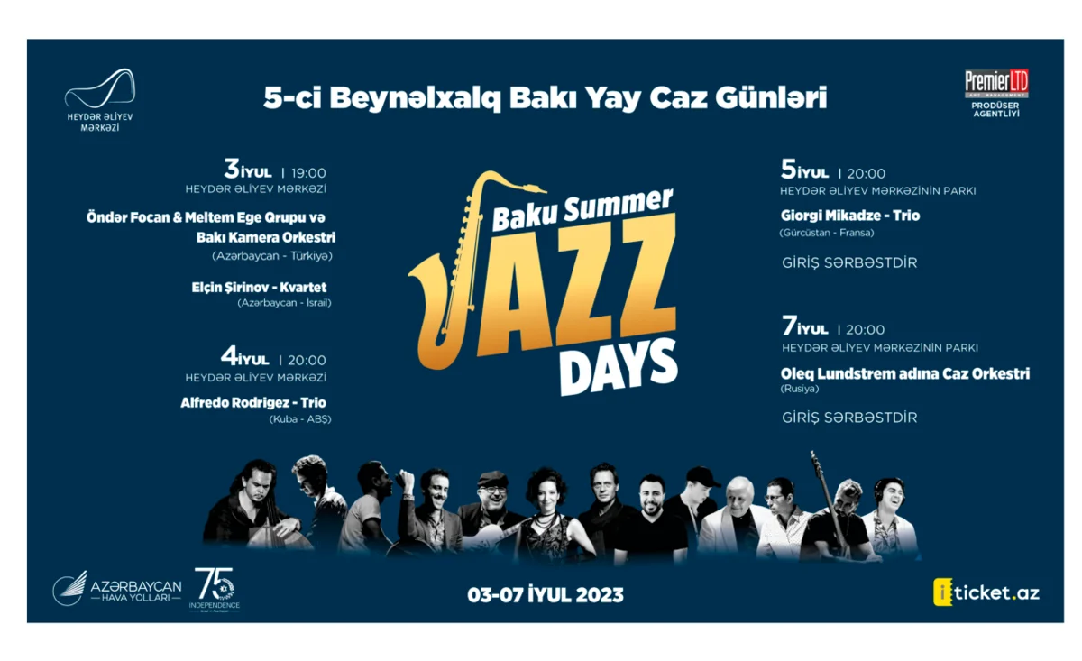 Heydər Əliyev Mərkəzində caz günləri başlayır