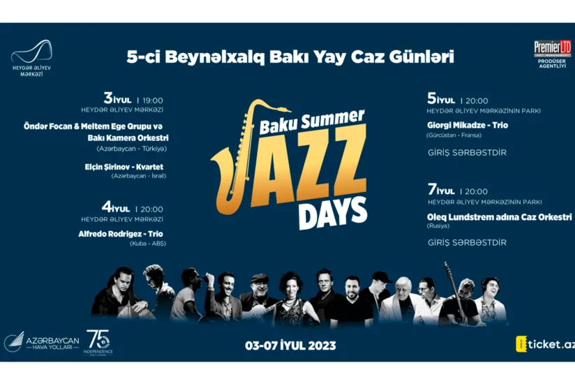 Heydər Əliyev Mərkəzində caz günləri başlayır
