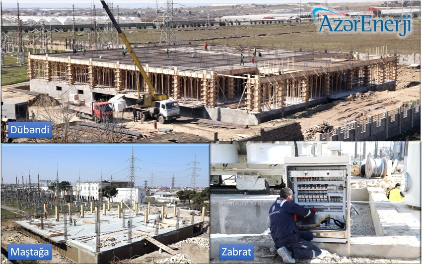 “Azərenerji” yarımstansiyalarda kompleks yenidənqurma işləri aparır