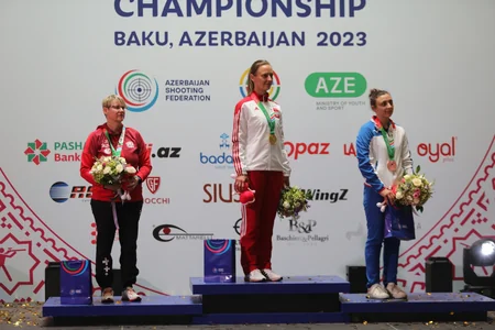 Dünya çempionatı: Ukraynadan olan atıcı qızıl medal qazanıb