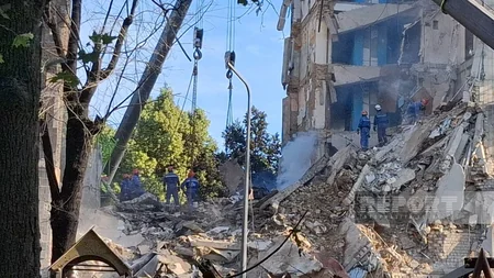 Rusiyanın kütləvi dron hücumuna məruz qalan Kiyevdən FOTOREPORTAJ
