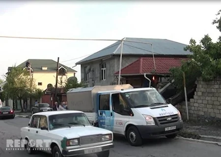 Güclü külək Şimal bölgəsində dağıntılar törədib - FOTO