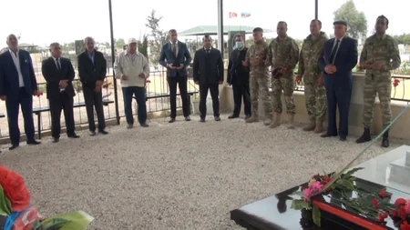 Salyanda “Qarabağ” ordenli şəhidin adına xatirə bulağı istifadəyə verilib