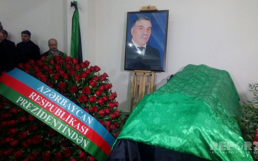 Zəlimxan Yaqubla vida mərasimi başlayıb