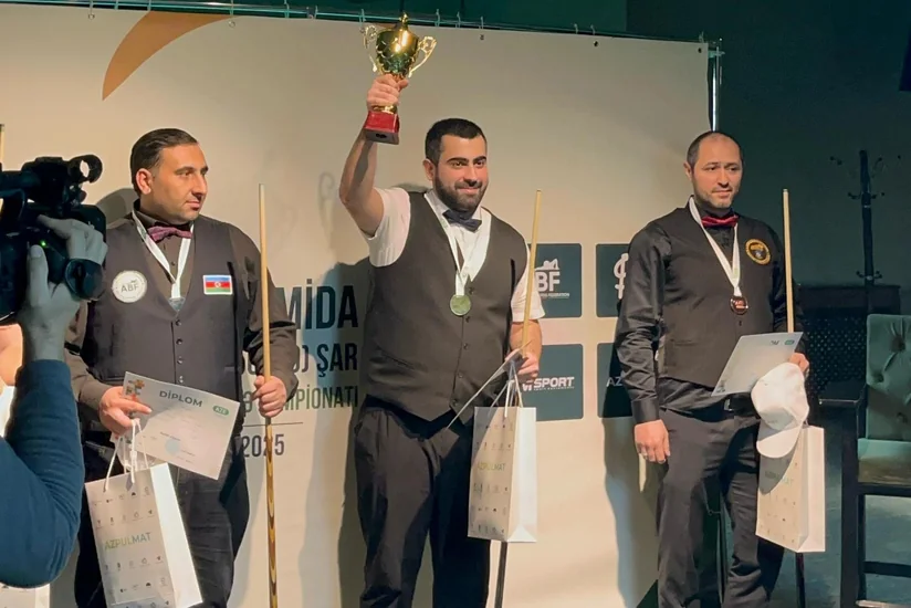 Bilyard üzrə Azərbaycan çempionatının qalibi müəyyənləşib