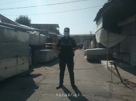 Şəki bazarında kütləvi yoluxmaya görə dezinfeksiya işlərinə başlanıldı