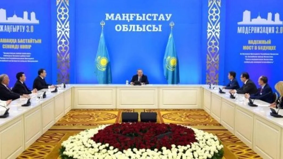 Nursultan Nazarbayev: Azərbaycanla əməkdaşlığın genişləndirilməsi üçün böyük imkanlarımız var