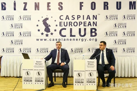 Caspian Business Club hosts the SHDA Director