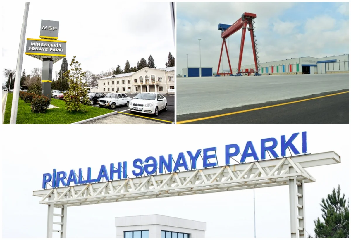Azərbaycanın 3 sənaye parkı TOP-10 reytinqində yer alıb