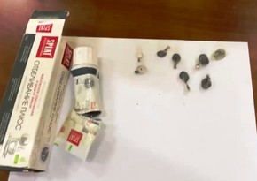 İstintaq təcridxanasına diş pastasının içərisində narkotik keçirilməsinin qarşısı alınıb