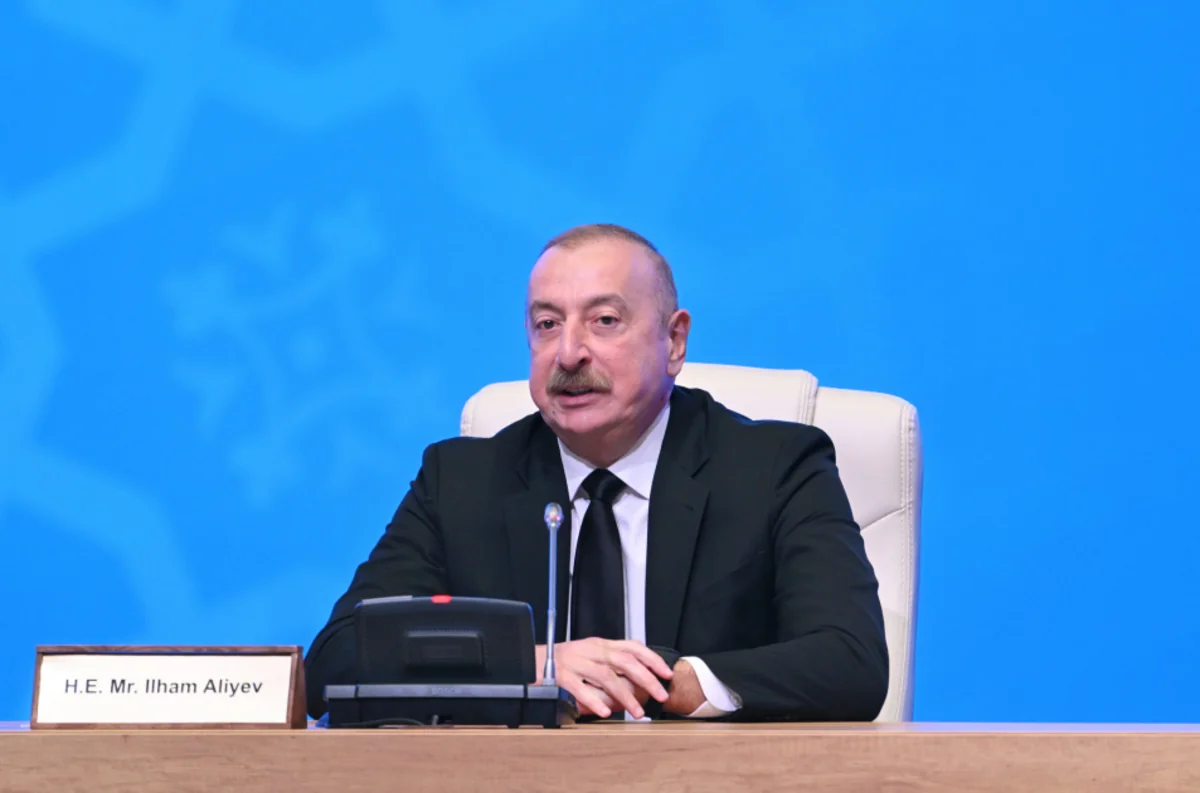 Azərbaycan lideri: COP29-a ev sahibi kimi biz indi rolumuzu körpülərin salınmasında görürük