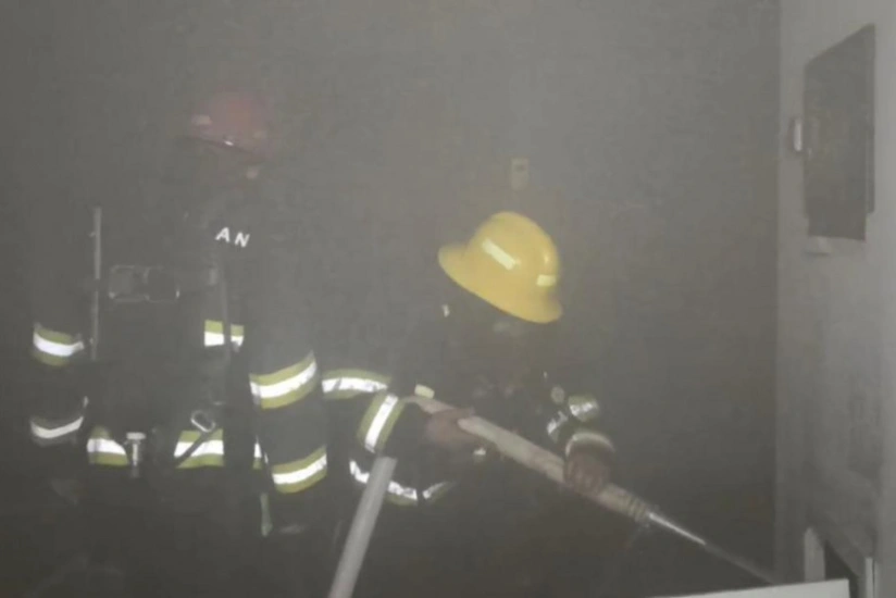 Bakıda çoxmərtəbəli yaşayış binasında baş verən yanğın söndürülüb - YENİLƏNİB