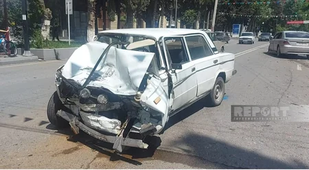 Göyçayda avtomobillər toqquşub, 5 nəfər xəsarət alıb