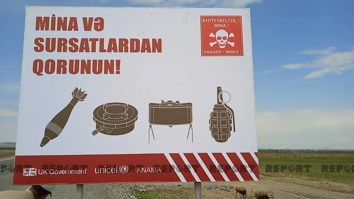 ANAMA mina təhlükəsi ilə bağlı vətəndaşlara çağırış edib