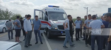 Mingəçevir-Bəhrəmtəpə yolunda qəza olub, 1 nəfər ölüb, 6 nəfər yaralanıb - YENİLƏNİB