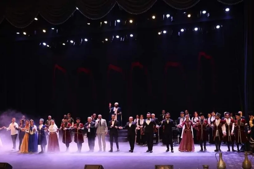 Gəncədə Nizami Gəncəviyə həsr olunan ədəbi-bədii xoreoqrafik musiqili gecə keçirilib