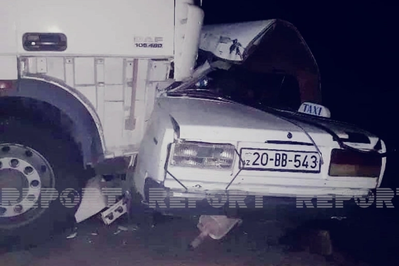 Göygöldə ağır yol qəzası olub, 6 nəfər ölüb