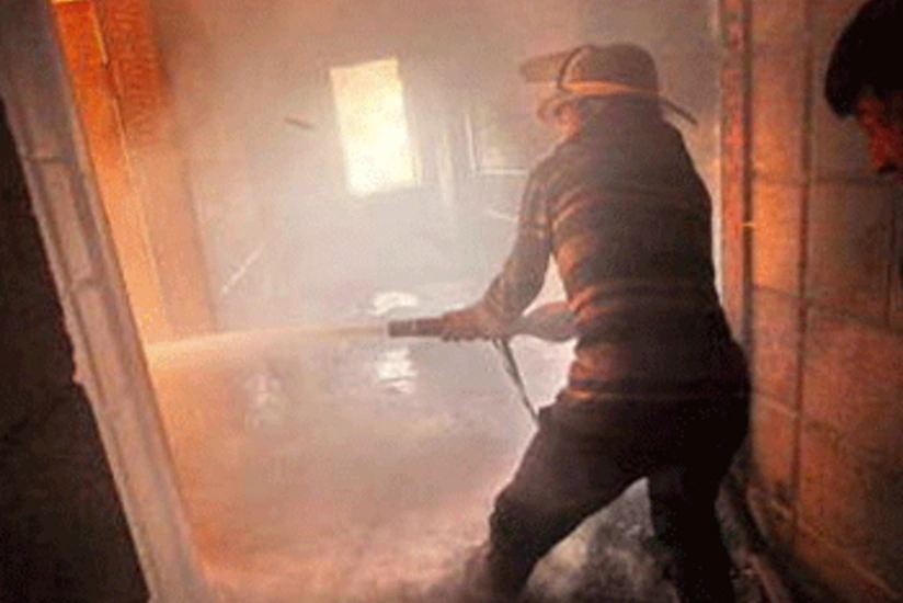 ​Qaradağ rayonunda inzibati binada yanğın baş verib