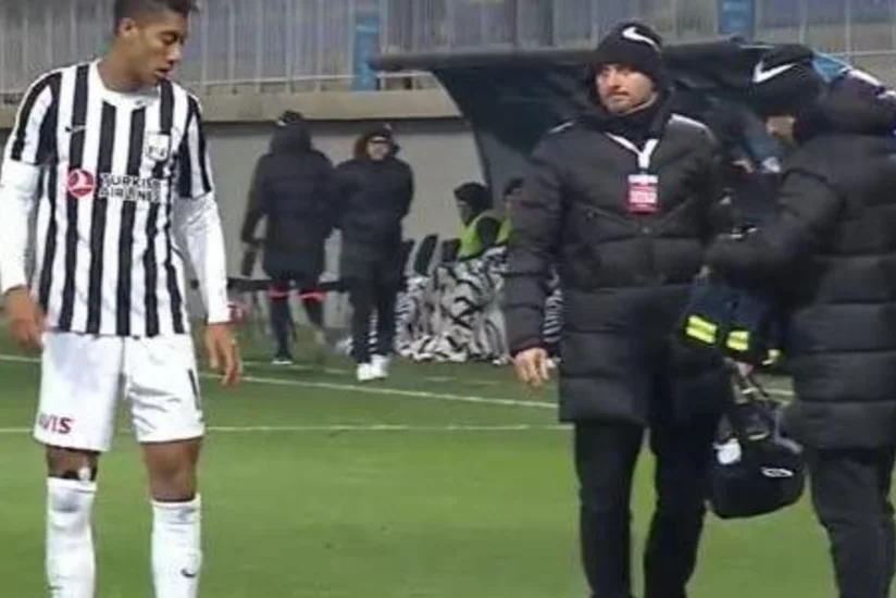 Azərbaycan millisinin futbolçusu zədələnib