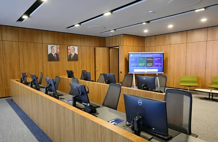 Prezident İlham Əliyev DGK-nın yeni inzibati binasının açılışında iştirak edib