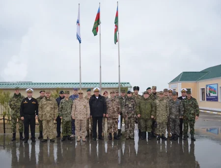 Military Attachés of foreign countries in Azerbaijan visited the military unit