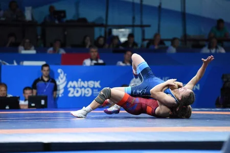 Minsk 2019: Mariya Stadnik qızıl medal qazanıb - FOTO