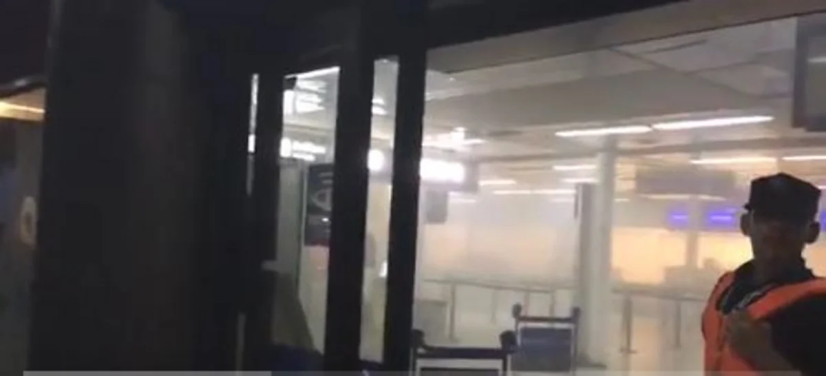 Buenos-Ayres aeroportunun uçuş zalında yanğın baş verib
