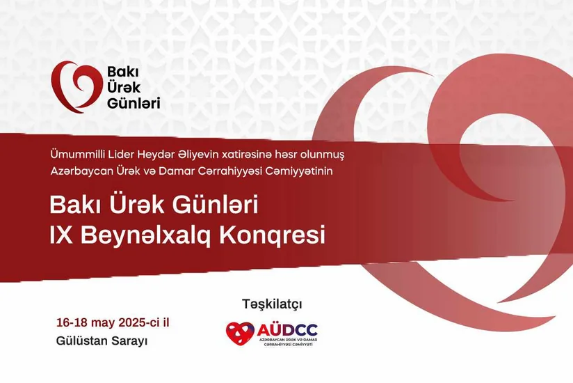 “Bakı Ürək Günləri” 9-cu Beynəlxalq Konqresi keçiriləcək