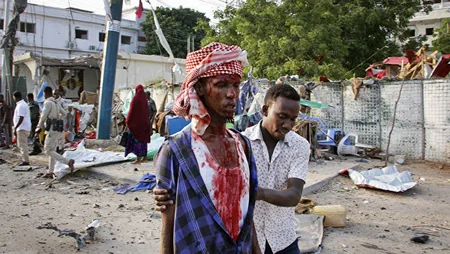 Somalidəki terror aktında ölənlərin sayı 25-ə, yaralananların sayı 40 nəfərə çatıb - YENİLƏNİB-2 - VİDEO - FOTO